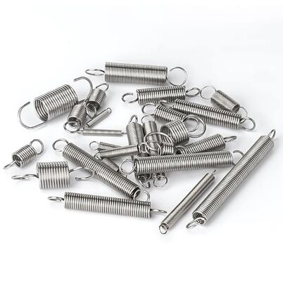 Customization Precision Extension Springs With Controlled Initial Tension ±0.5mm Length Tolerance