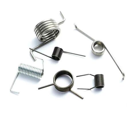 Music Wire Industrial Torsion Spring Rustproof Components For High Frequency Rotary Applications