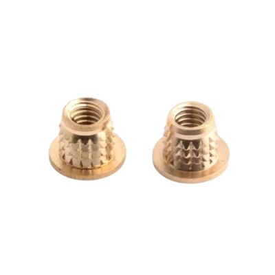 M1.0 To M2.0 Micro Hot Melt Nuts Copper For Thin Wall Plastic To Electronics