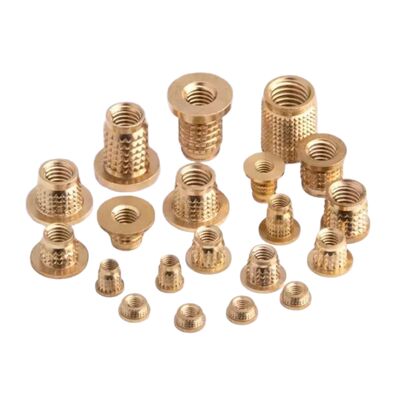 M1.0 To M2.0 Micro Hot Melt Nuts Copper For Thin Wall Plastic To Electronics