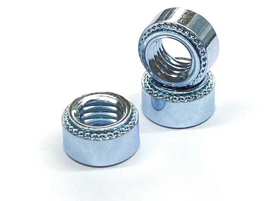 Custom Flange Diameter Non Standard Outer Size Tight Tolerance Passivated Press Nut