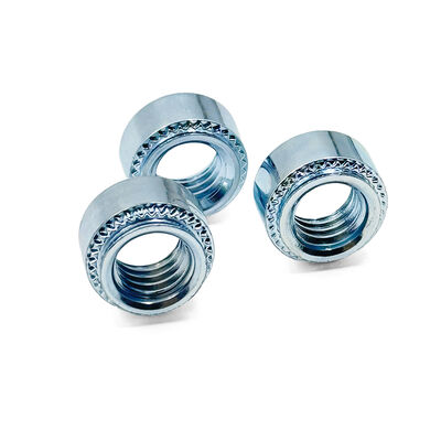 Zinc Nickel Plated Anti Vibration High Torque Custom Head Height Self Locking Press Nut