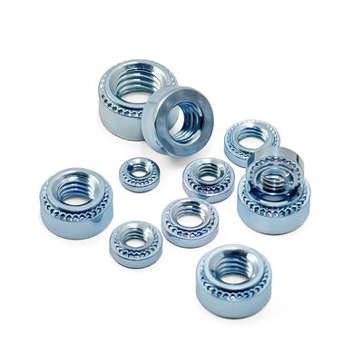 304 Stainless Steel High Precision Non Standard Custom Thread Length Self Clinching Nut