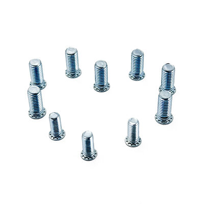 Stainless Steel Press Fit Screws M1.2 To M8 Color Zinc Finish For 0.8-3.0mm Sheet Metal