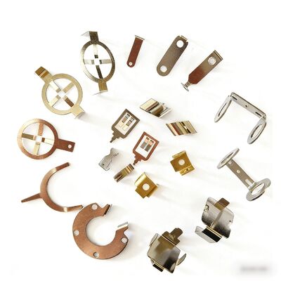 Custom Battery Contact Springs / Contact Fingers - High Precision Stamping
