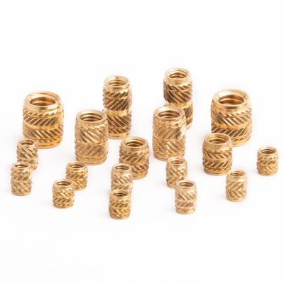 Custom Non Standard Brass Threaded Inserts Small Batch Fast Sample Precision Parts