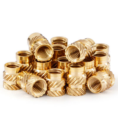 Micro Miniature Brass Heat Set Inserts M1 M2 Custom Thread for Medical Wearable Devices