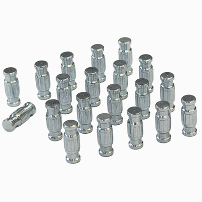  Custom Pivot Pin CNC Turned Stainless Steel Zinc Plated Knurled Tight Tolerance Bulk ODM For Servo Motor Automation Robotics
