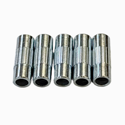 Custom Drawing CNC Turned Zinc Plated Solid Shaft Flanged Knurled Steel Small Diameter OEM Bulk For Home Appliance Motor
