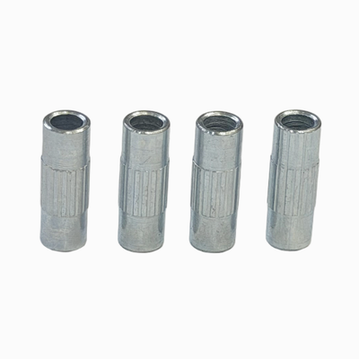  Custom Shoulder Pin CNC Machined Zinc Coated Steel Stepped Flanged Drawing Based Bulk For Gearbox Consumer Electronics