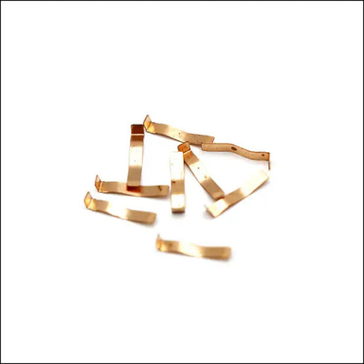 Custom Stamped Sensor Contacts – Beryllium Copper Precision Stamping for Medical Devices