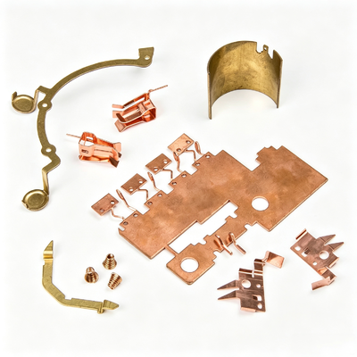 Precision Stamped Spring Contacts – Phosphor Bronze for Connectors & Switches