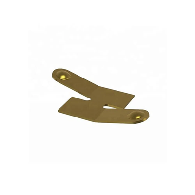 Custom Stamped Battery Contact Springs for Electronic Lock Modules – Selective Gold Plated