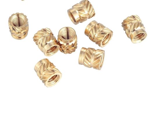 Heat Stake Ultrasonic Insert Hot Melt Nut Self Clinching Nut For ABS PC PP PA Plastics