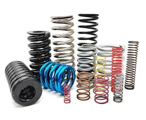 Music Wire Compression Spring High Cycle Life Custom Spring Rate Small Batch