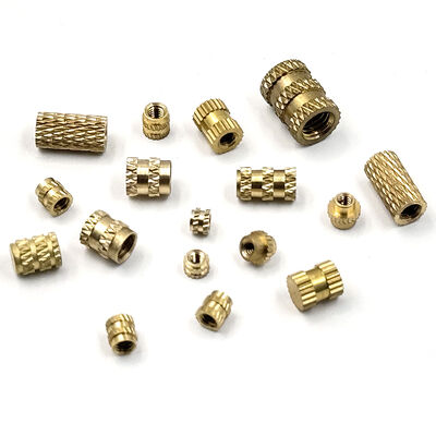 Corrosion Proof Copper Hot Melt Inserts High Productivity With High Speed