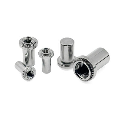 High Volume Press Fit Nuts Multi Station Cold Heading For >95% Material Yield