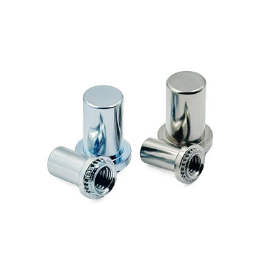 High Volume Press Fit Nuts Multi Station Cold Heading For >95% Material Yield