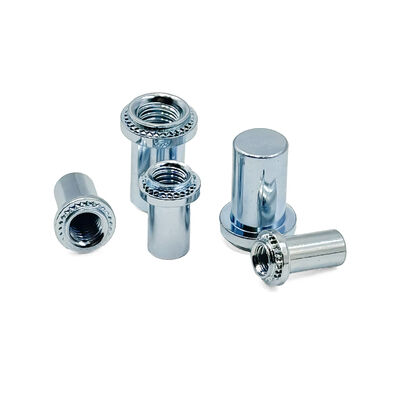 High Volume Press Fit Nuts Multi Station Cold Heading For >95% Material Yield