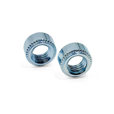 Custom Flange Diameter Non Standard Outer Size Tight Tolerance Passivated Press Nut