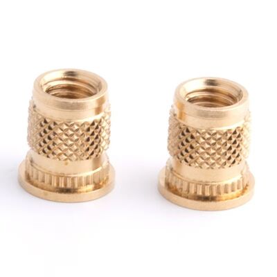 Brass Heat Set Inserts for 3D Printed Parts Custom Thread Non Standard Precision Fasteners