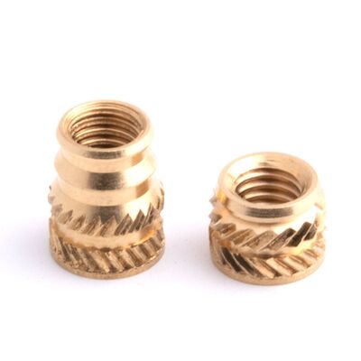 Automotive Brass Threaded Inserts IATF 16949 Certified Custom Non Standard Precision Fasteners