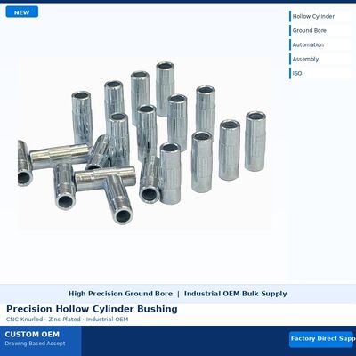  Knurled Step Shaft CNC Lathe Zinc Plated Carbon Steel Flanged Precision Custom Drawing Based Bulk For HVAC Pump Industrial