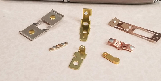 Precision Stamped Contacts for Medical Sensors – Stainless Steel & Phosphor Bronze