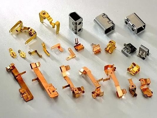 Precision Stamped Contacts for Medical Sensors – Stainless Steel & Phosphor Bronze
