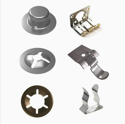 Stamped Battery Interconnect Contacts for Medical Devices & Portable Defibrillators – Stainless Steel