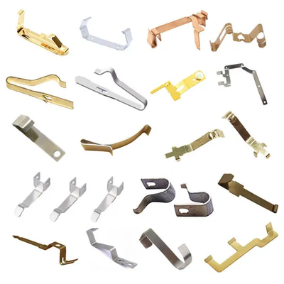 Stamped Electrical Contacts & Clips – High Precision Metal Stamping for PCB Applications